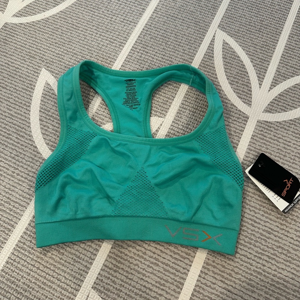 VSX Teal Sports Bra | Size X-Small